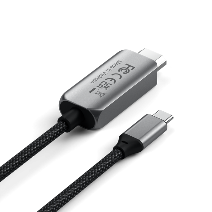 Satechi - Satechi USB-C Till HDMI Kabel 2m - Svart