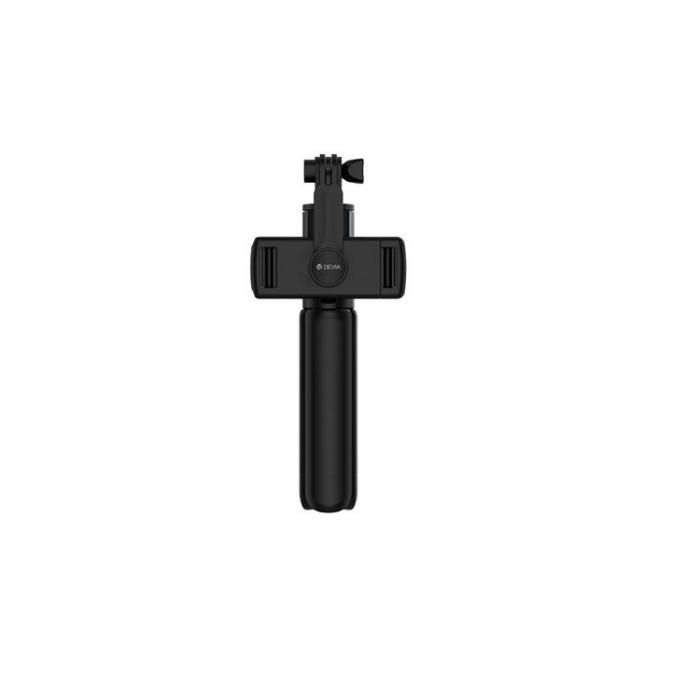 Devia - Devia Selfiestick Bluetooth Stativ ES083 - Svart