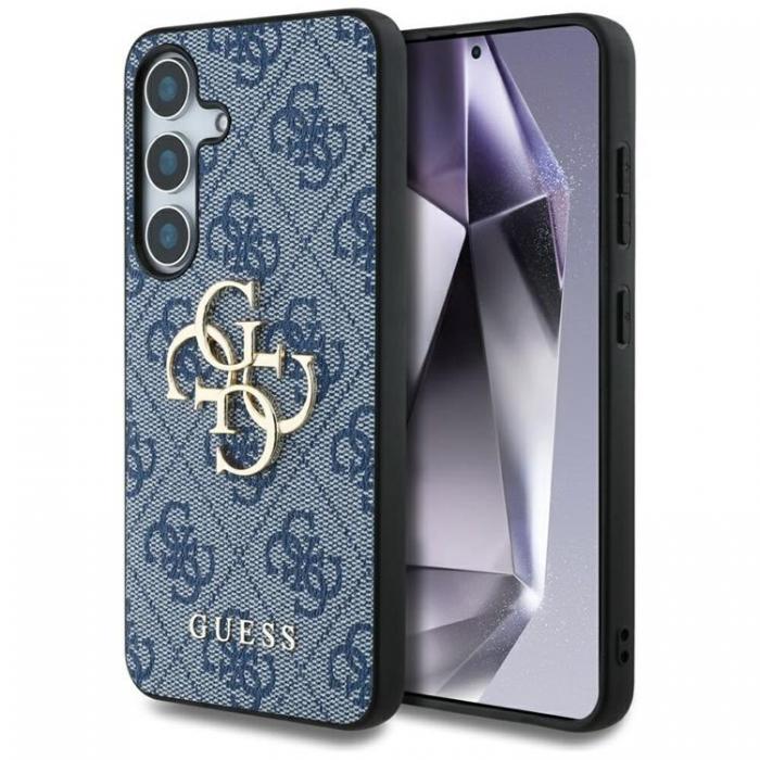 Guess - Guess Galaxy S25 Ultra Mobilskal Big 4G Logo Classic - Bl