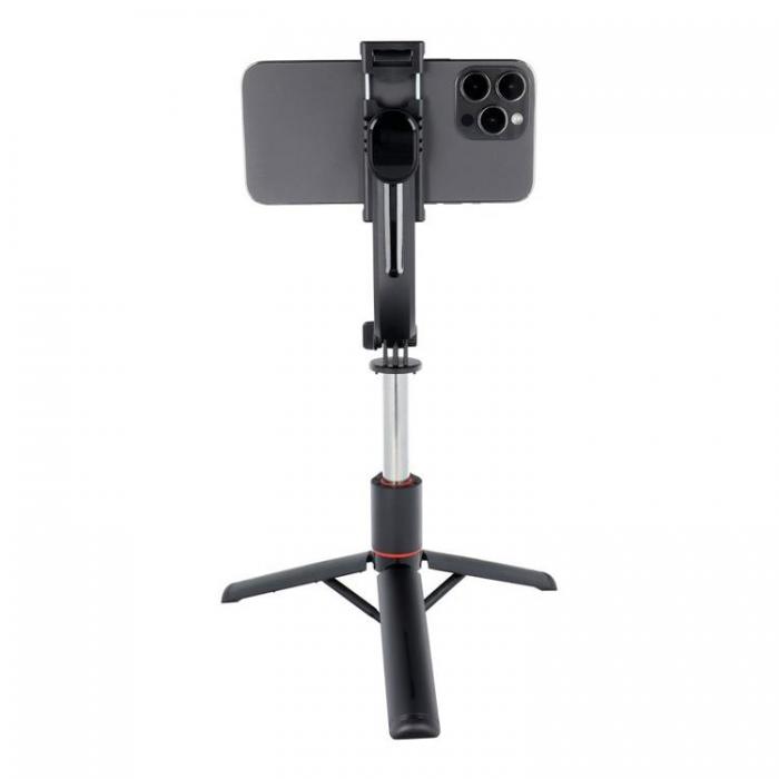 A-One Brand - Combo Selfiestick med Tripod och fjrrkontroll Bluetooth SSTR-13 - Svart