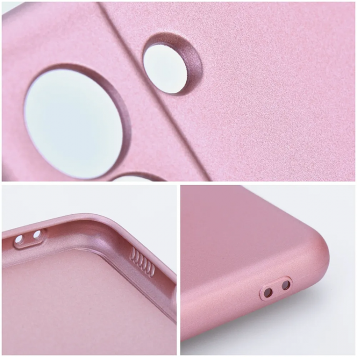 A-One Brand - iPhone 16 Plus Mobilskal Metallic - Rosa