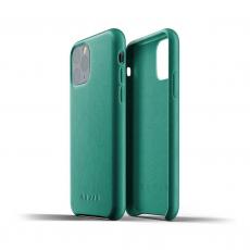 Mujjo - Mujjo Full Leather Case för iPhone 11 Pro - Alpinegrön