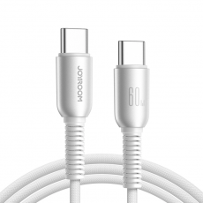 Joyroom - Joyroom S-A51 60W USB-C - USB-C Kabel 1.2m - Ljusgrå