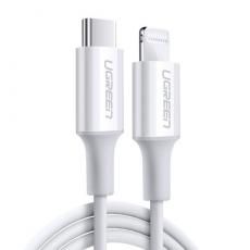 Ugreen - Ugreen USB-C Till Lightning Kabel 0.25m - Vit