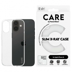 PanzerGlass - CARE By PanzerGlass iPhone 16 Mobilskal X-Ray Soft - Transparent