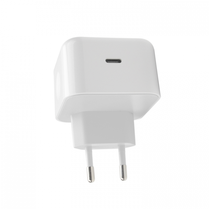 Setty - Setty Vggladdare USB-C 20W 3A - Vit