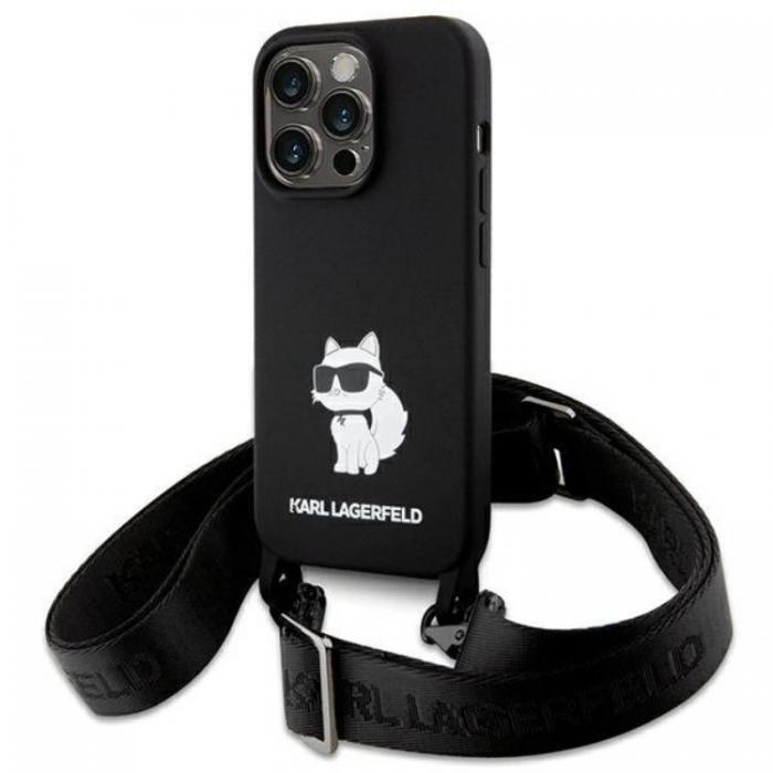 KARL LAGERFELD - Karl Lagerfeld iPhone 15 Pro Max Mobilskal Crossbody Choupette