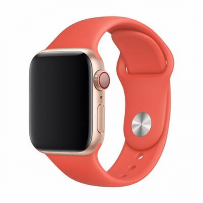 Devia - Devia Apple Watch (42/44/45/49mm) Armband Deluxe Sport - Orange