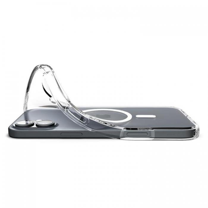 Spigen - Spigen iPhone 16 Plus Mobilskal Magsafe Liquid Crystal - Clear