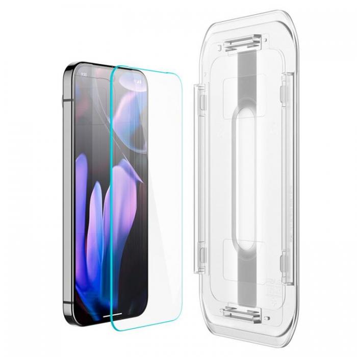 Spigen - [2-Pack] Spigen Google Pixel 9 Pro XL Hrdat Glas Skrmskydd 'EZ Fit