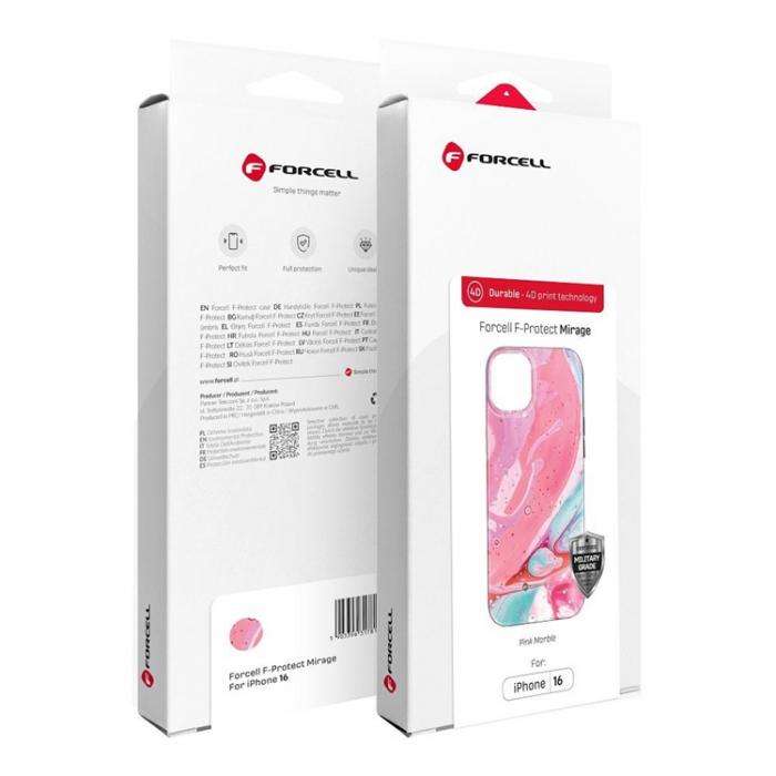 Forcell - Forcell iPhone 16 Pro Max Mobilskal MagSafe Mirage - Rosa