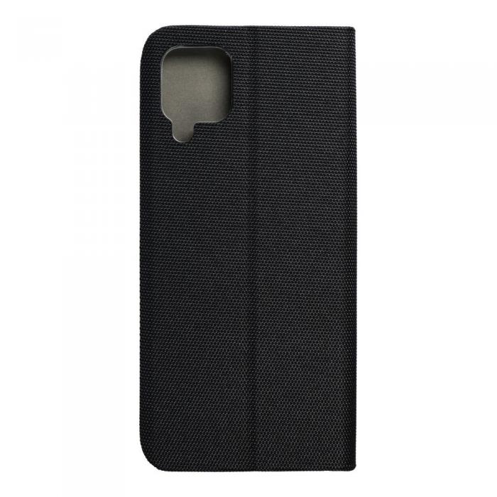 OEM - Galaxy A12/M12 Plnboksfodral Sensitive Nylon - Svart