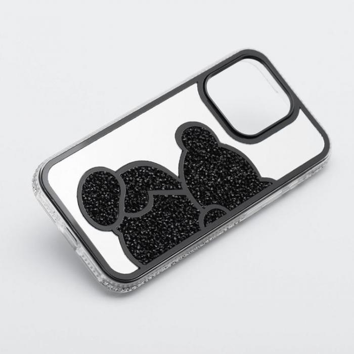 A-One Brand - iPhone 16e Mobilskal Teddy Bear - Svart