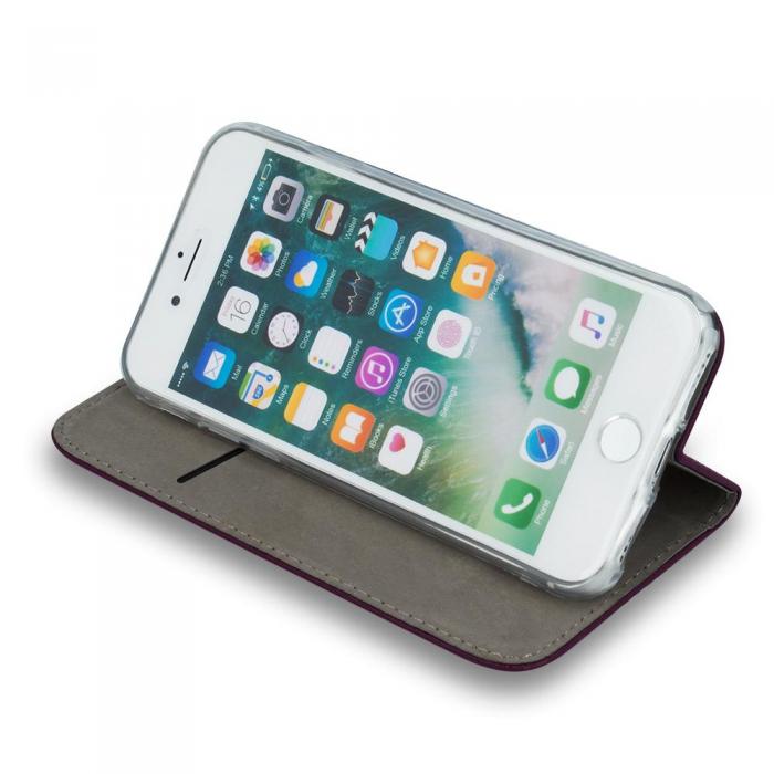 OEM - Magnetiskt Fodral till iPhone 14 Plus - Burgundy