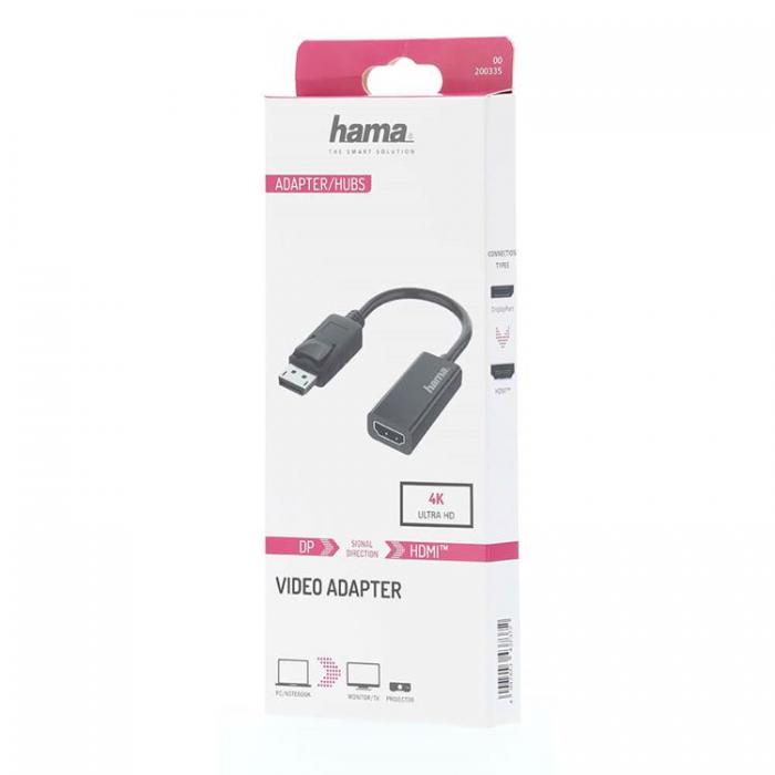 Hama - HAMA Adapter Multimedia DisplayPort-HDMI 4K