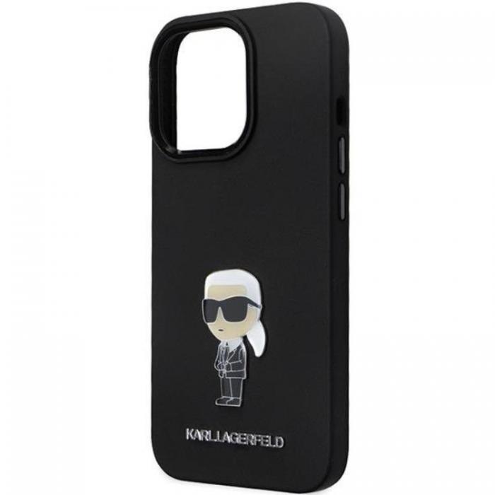 KARL LAGERFELD - KARL LAGERFELD iPhone 14 Pro Max Mobilskal Silikon Ikonik