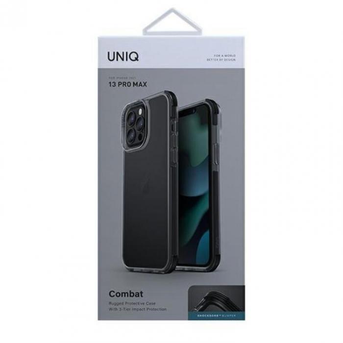 UNIQ - UNIQ Combat Skal iPhone 13 Pro Max Skal - Svart