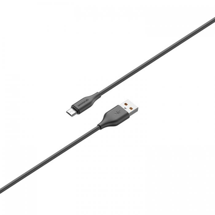 Riversong - Riversong USB-A Till Micro-USB Kabel 1m 3A Beta 09 - Svart