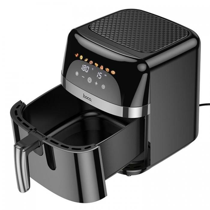 Hoco - Hoco Airfryer med Pekskrm 8L 1700W - Svart