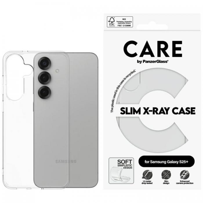 PanzerGlass - CARE By PanzerGlass Galaxy S25 Plus Mobilskal Fashion X-Ray - Clear