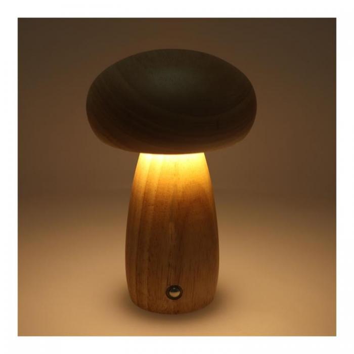 A-One Brand - Bordslampa Vid Sngen Mushroom Art Deco MTWTHN - Tr