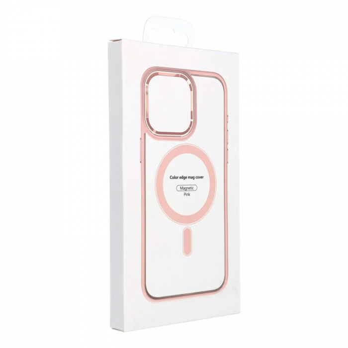 A-One Brand - iPhone 16 Plus Mobilskal Magsafe Color Edge - Rosa