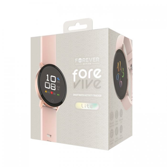 Forever - Forever Smartwatch Forevive Lite - Rosa Guld