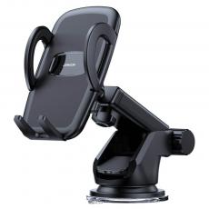 Joyroom - Joyroom mechanical car phone holder adjustable dashboard - Svart