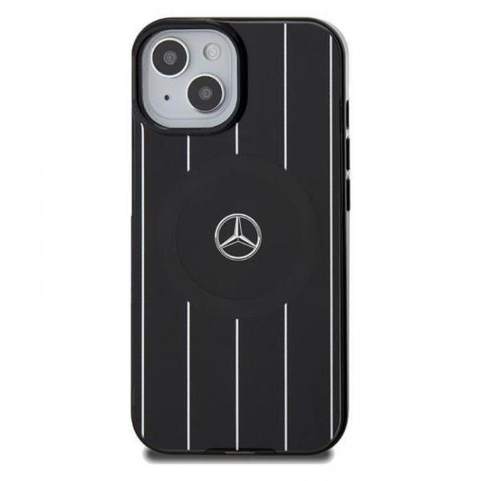 Mercedes - Mercedes iPhone 15 Mobilskal MagSafe Double Layer Crossed Lines