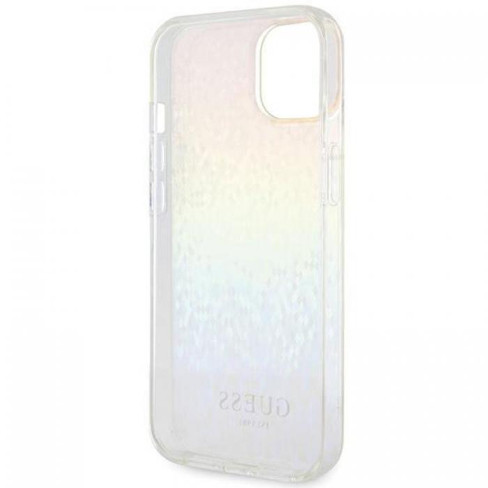 Guess - Guess iPhone 15 Mobilskal IML Mirror Disco Iridescent - Flerfrgad