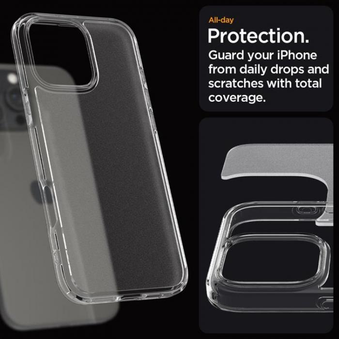 Spigen - Spigen iPhone 16 Pro Max Mobilskal Ultra Hybrid - Frost Clear