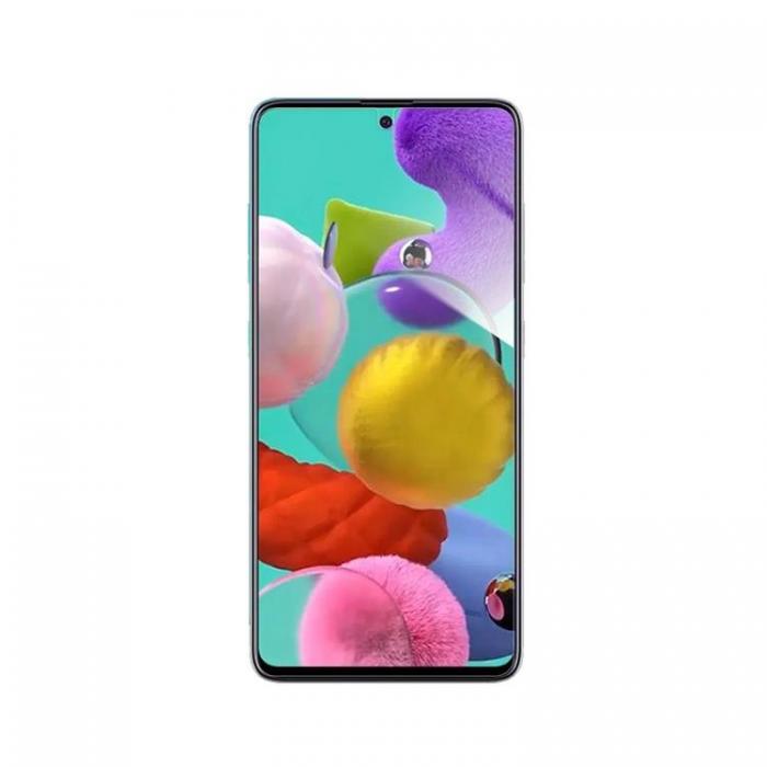 Forcell - Forcell Galaxy A51 Hrdat Glas Skrmskydd Flexible Nano