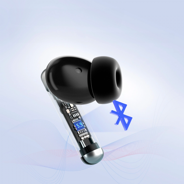 Tronsmart - Tronsmart In-Ear Hrlurar Trdlsa Bluetooth 5.3 ENC Soundi R4 - Svart