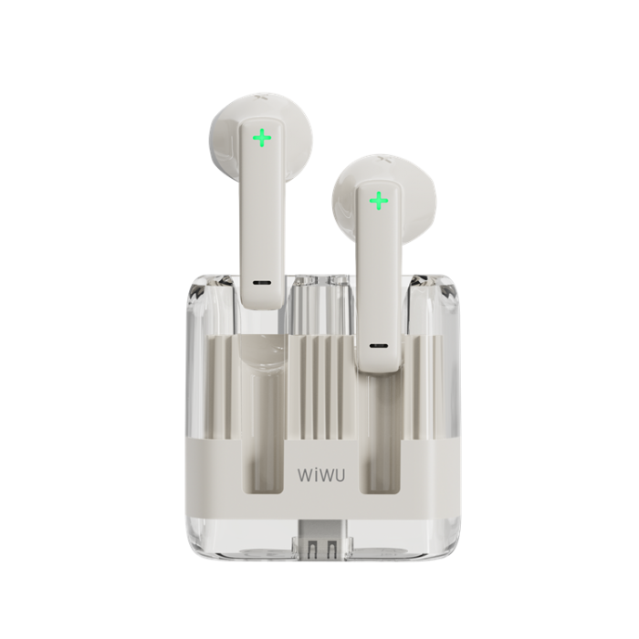 WIWU - Wiwu In-Ear Trdls Hrlurar T21 - Vit