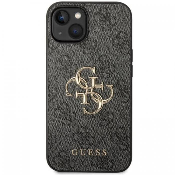 Guess - Guess iPhone 15 Plus Mobilskal Big Metall Logo - Gr