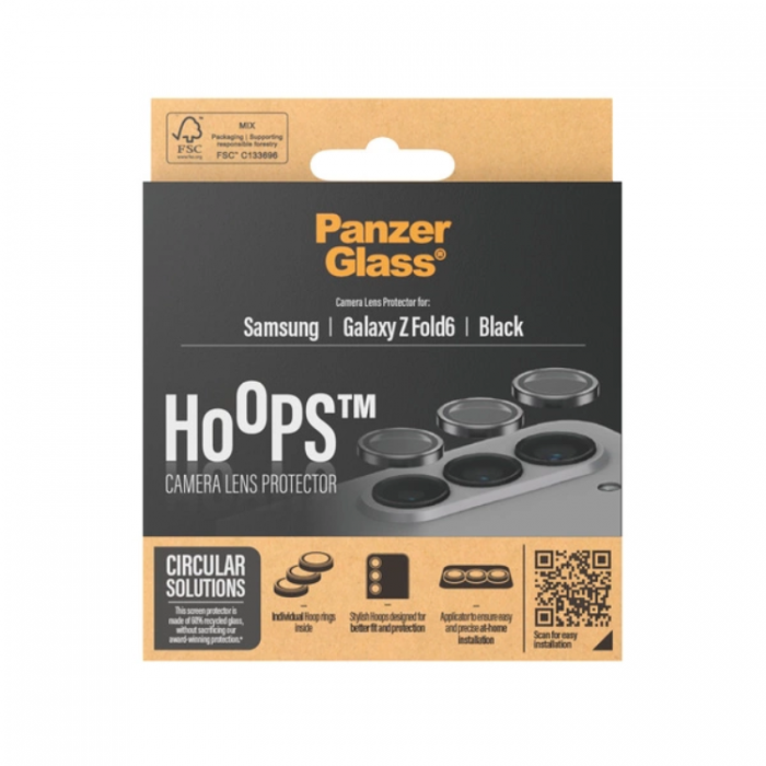 Panzer - PanzerGlass Galaxy Z Fold 6 Kameralinsskydd Hrdat Glas Hoops