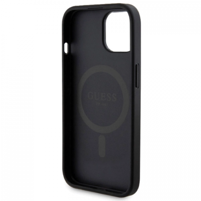 Guess - Guess iPhone 15 Mobilskal Med Powerbank 5000mAh Magsafe Metal Logo