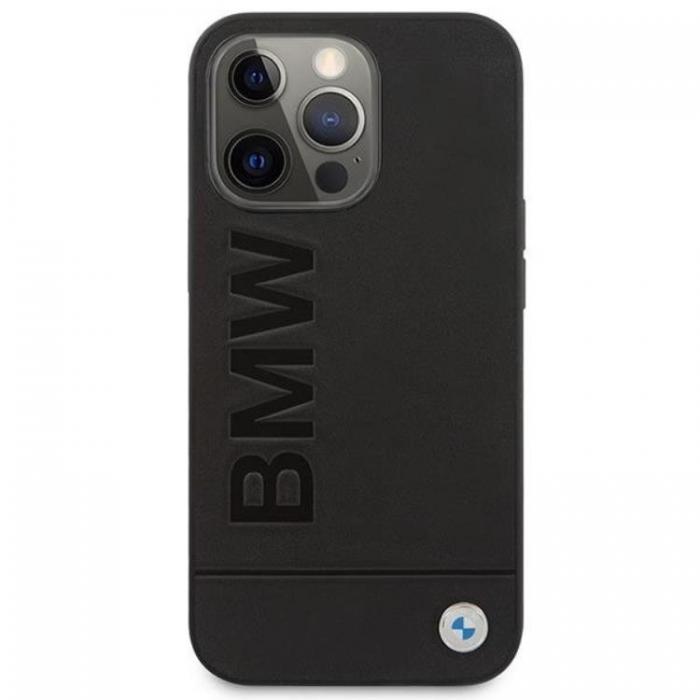 BMW - BMW iPhone 14 Pro Max Skal Magsafe Signature Logo Imprint - Svart