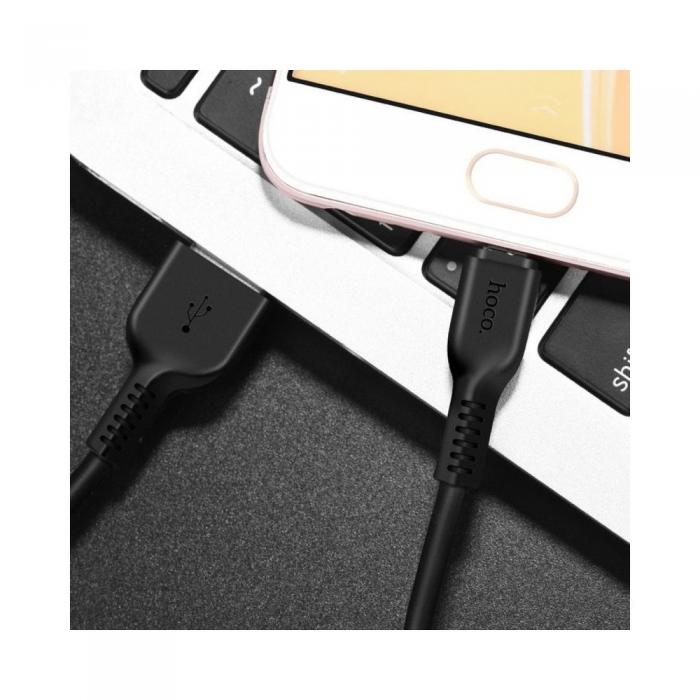 Hoco - HOCO USB-C till USB-A kabel X20 1m Svart