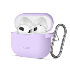 Tech-Protect - Tech-Protect Apple Airpods 3 Skal Silikon Hook - Lavender