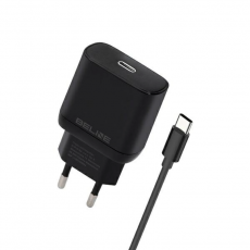 Beline - Beline Väggladdare USB-C Med USB-C Kabel (30W) - Svart