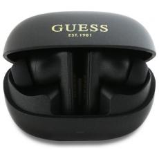 Guess - Guess TWS In-Ear Hörlurar Bluetooth Capsule Printed Logo - Svart