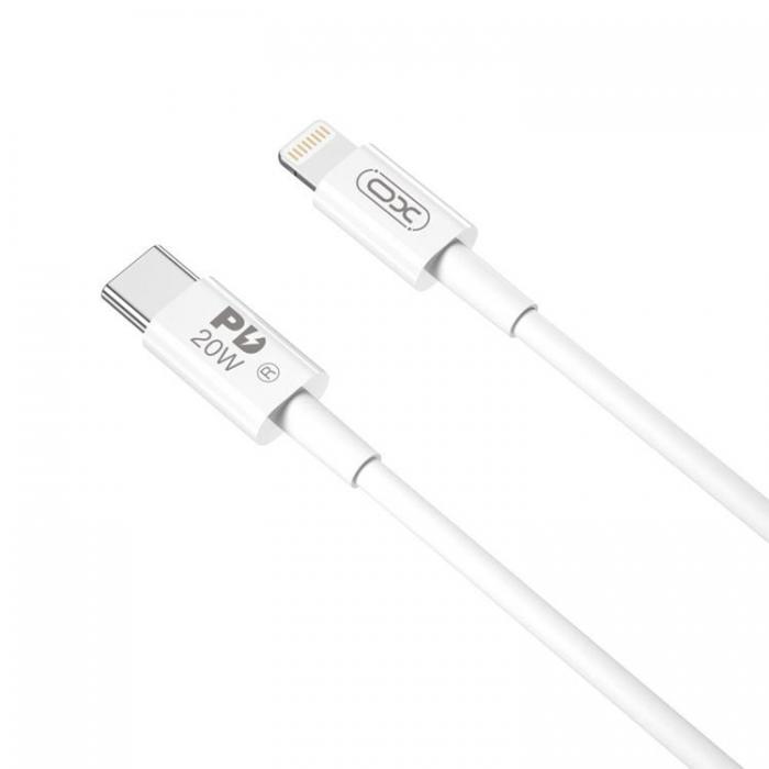 XO - XO USB-C till Lightning kabel 20W 2m PD NB-Q189B - Vit