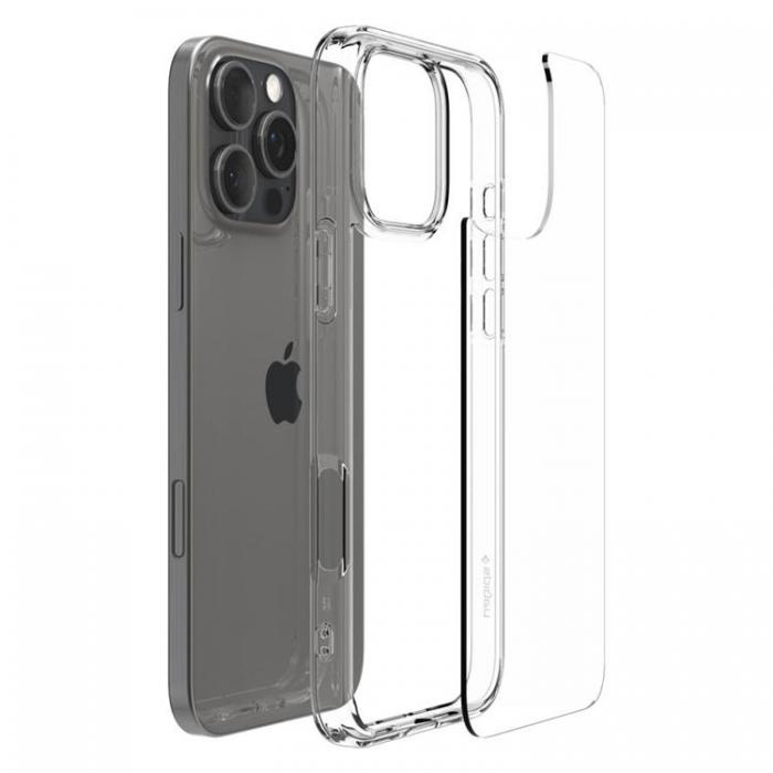 Spigen - Spigen iPhone 16 Pro Mobilskal Ultra Hybrid - Crystal Clear