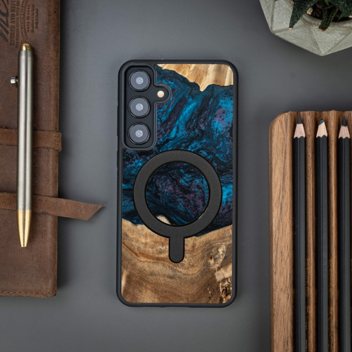 Bewood - Bewood Galaxy S24 Plus Mobilskal MagSafe Unique Planets