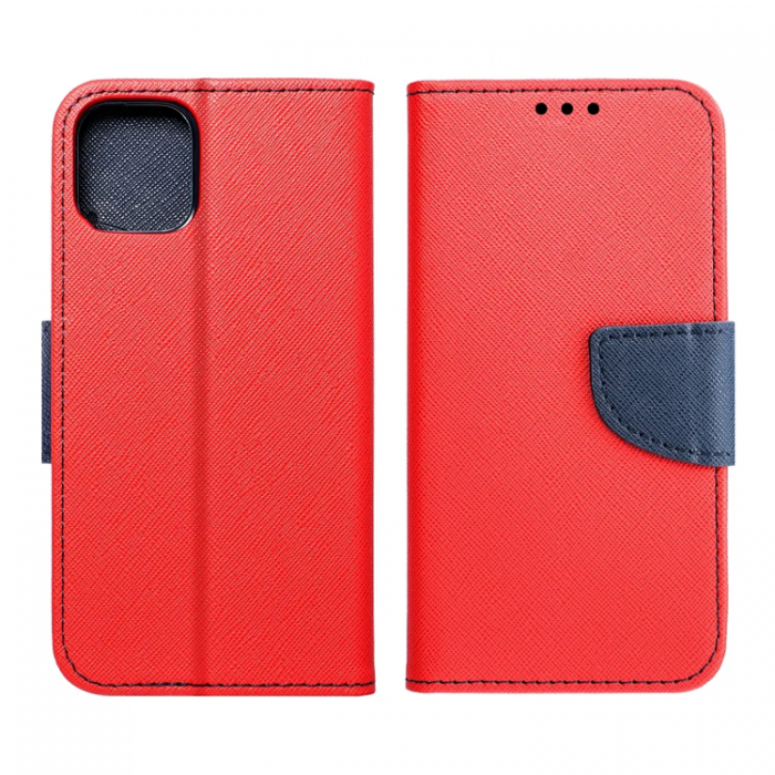 A-One Brand - Xiaomi Redmi 14C Plnboksfodral Fancy - Rd Marinbl