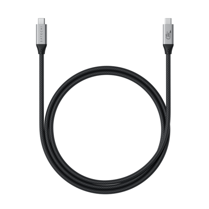 Satechi - Satechi USB-C till USB-C Kablar Pro (1.2m) - Svart