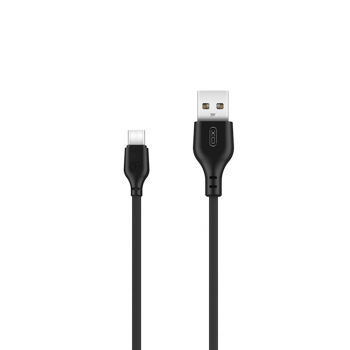 XO - XO USB-A till USB-C Kabel 2m - Svart