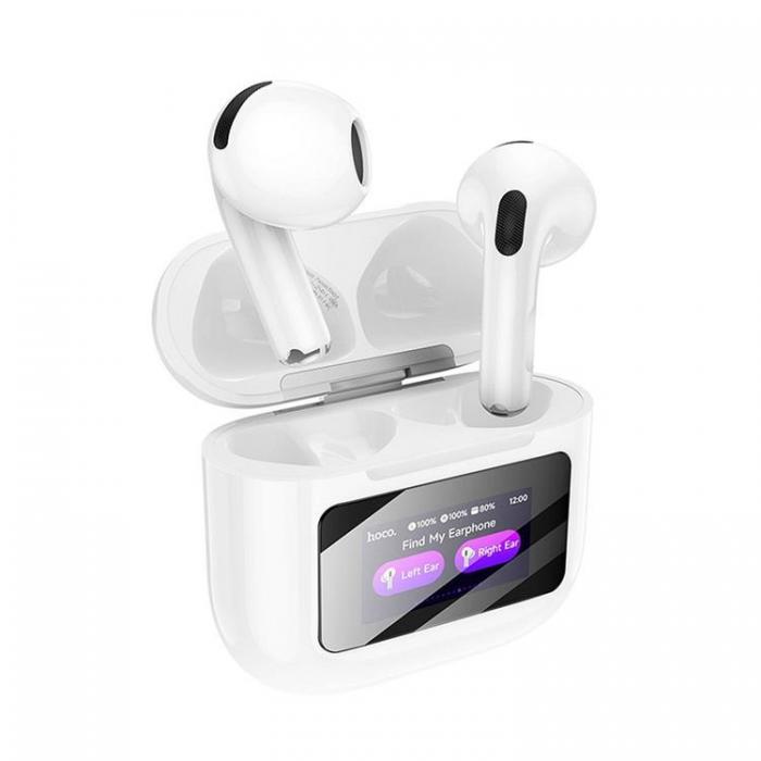 Hoco - Hoco TWS In-Ear Hrlurar Bluetooth Med Pekskrm EW73 - Vit