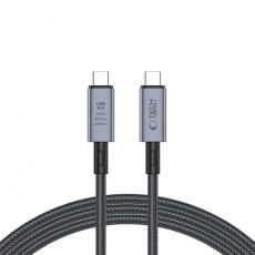 Tech-Protect - Tech-Protect Type-C Kabel Ultraboost Max 40GBPS PD 240W 100cm - Grå